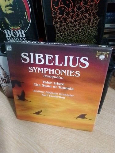 Sibelius sinfonien cd - sinfonien, 5-cd
