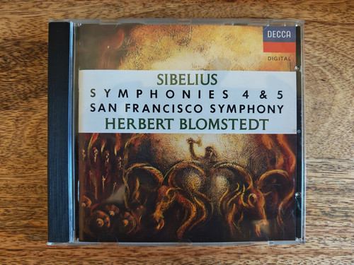 Sibelius symphonies 5 cd - sibelius,